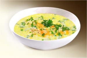 Суп «Сырный» (картофель, сыр плавленый, морковь, лук, специи) 300 г